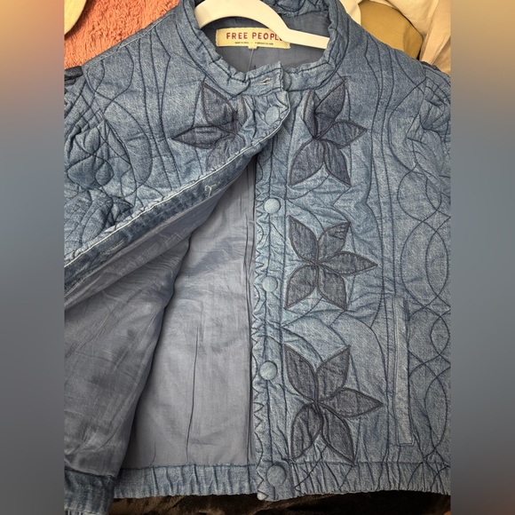 Free People Quinn Quilted Bomber Jacket - Picture 10 of 14